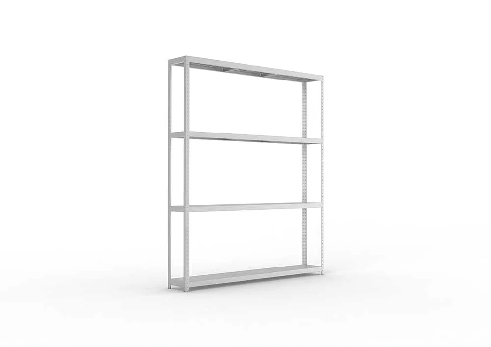 Schwerlastregal 297×250×40 cm – Stahlpaneele, verzinkt (Varianten)