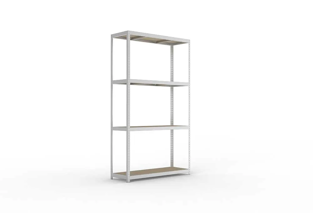 Schwerlastregal 297×170×60 cm – Spanplatten, verzinkt (Varianten)