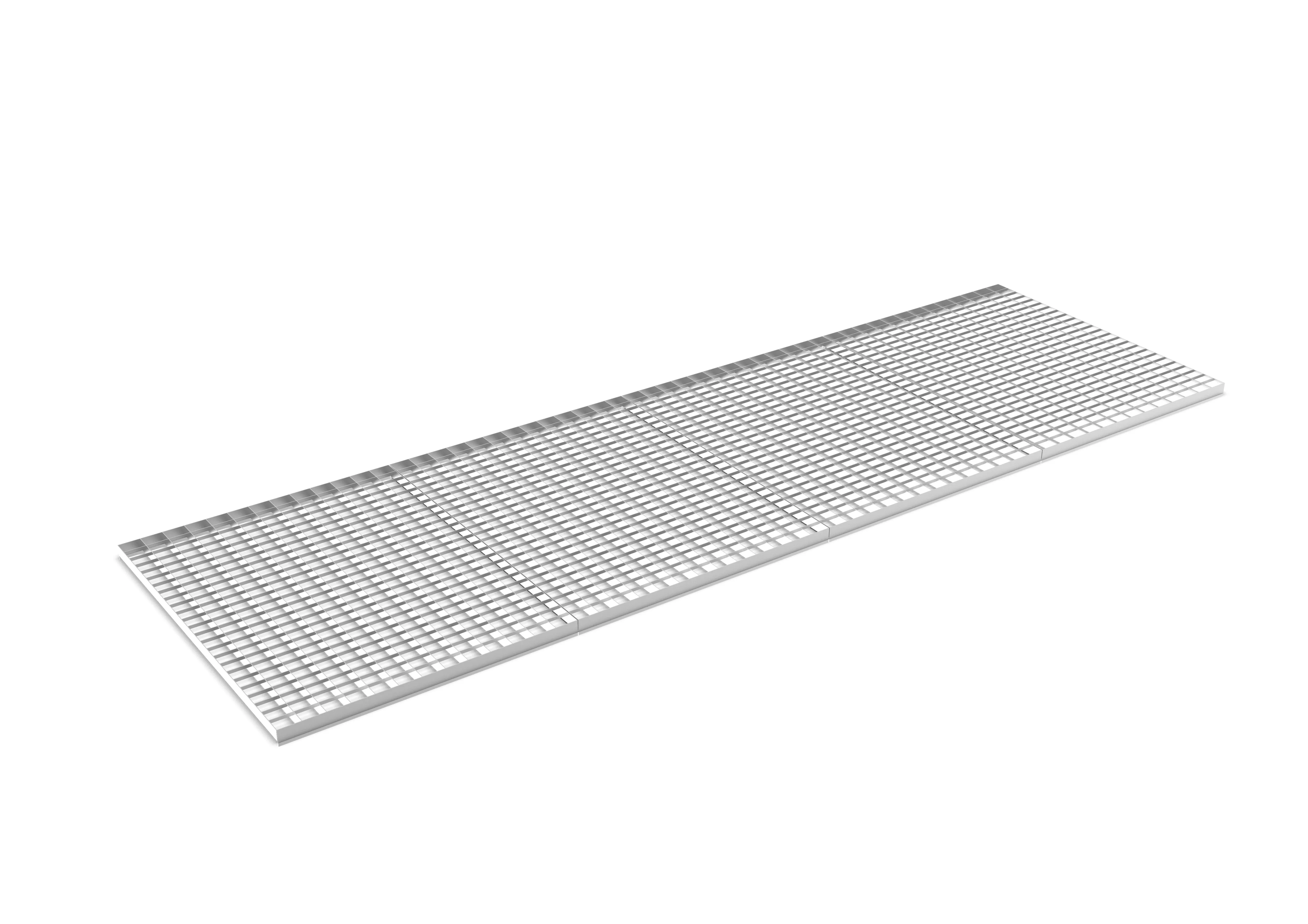 Palettenregal Gitterrost aufgelegt 360×110 cm TPro-Flex5x1,7 – 500 kg