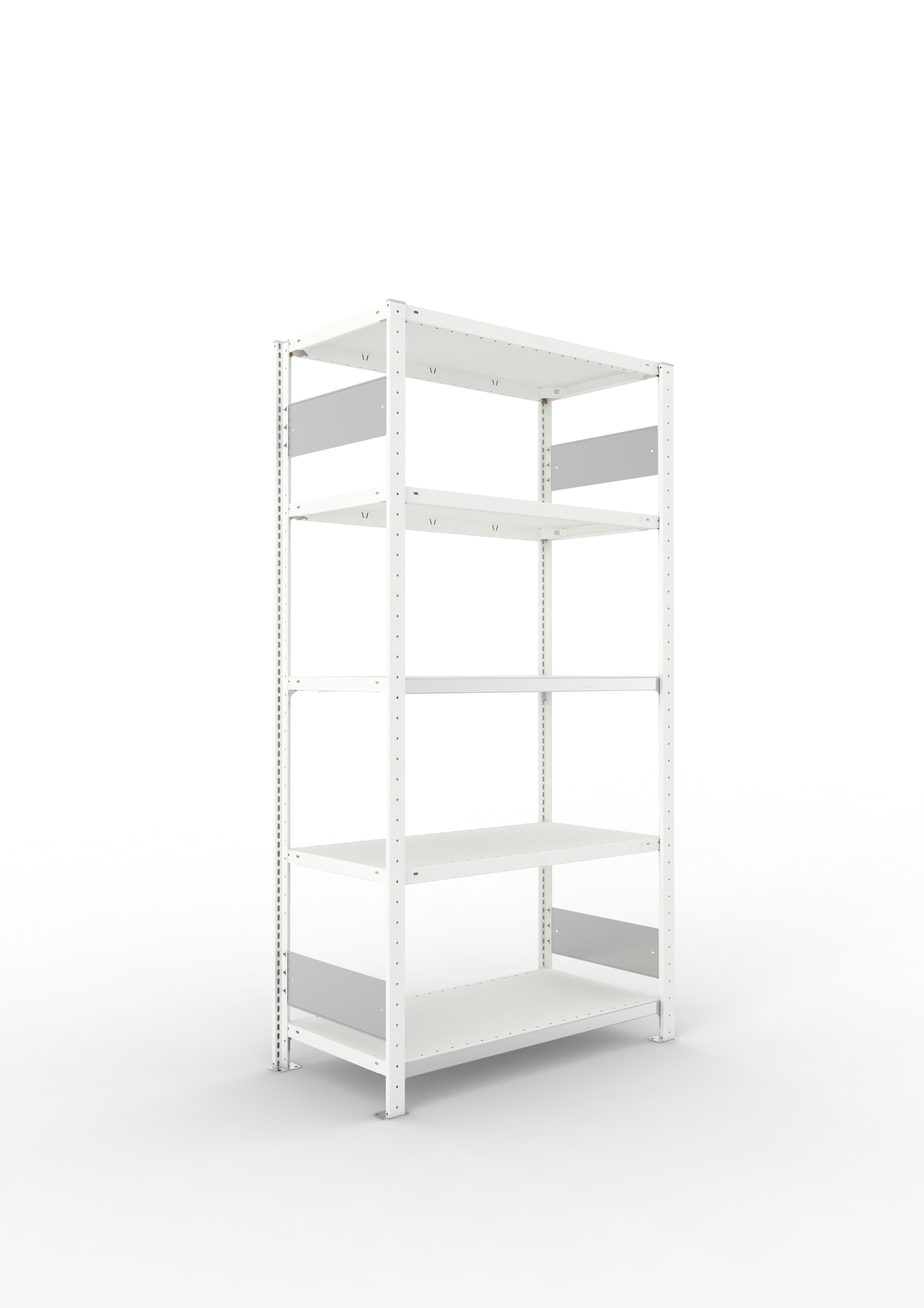 Palettenregal Ständer 100/20 S – 380×80 cm, verzinkt