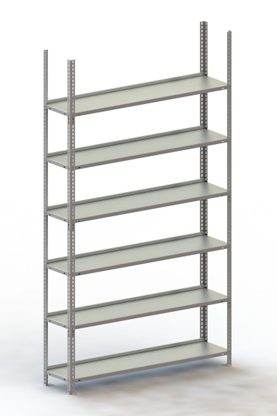 Büro Compact GR 2200 x 1250 x 300 kpl. vzk mit 6 Böden