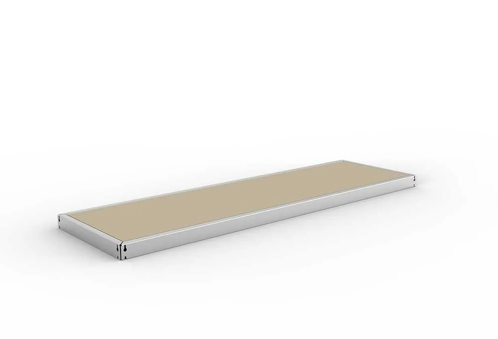 Schwerlastregal Zusatzfachebene 200×60 cm – Spanplatte, verzinkt (Variante)