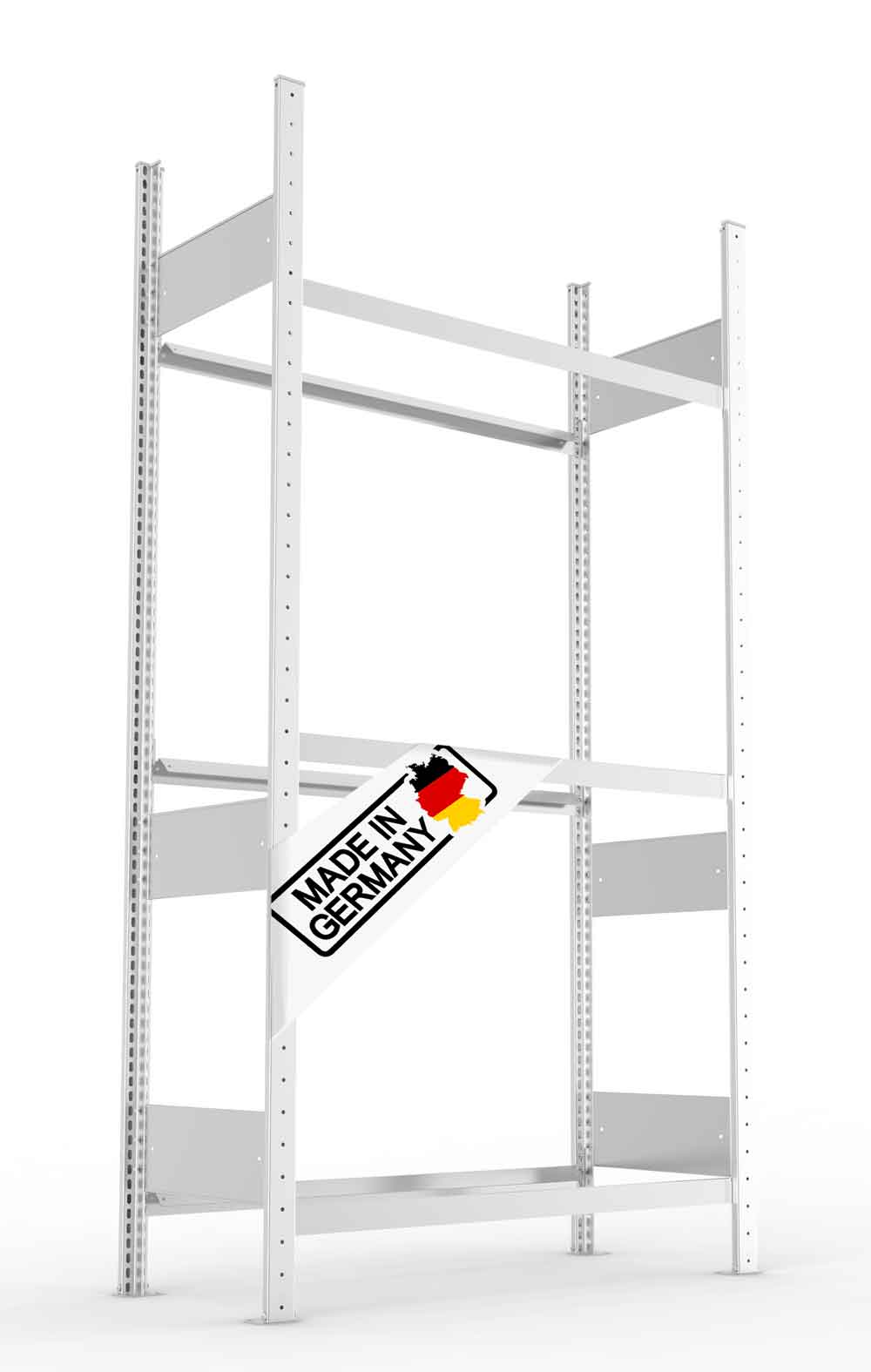 Reifenregal Lagerknecht 185 x 115 x 40 cm 3 Ebenen Made in Germany – Produktabbildung