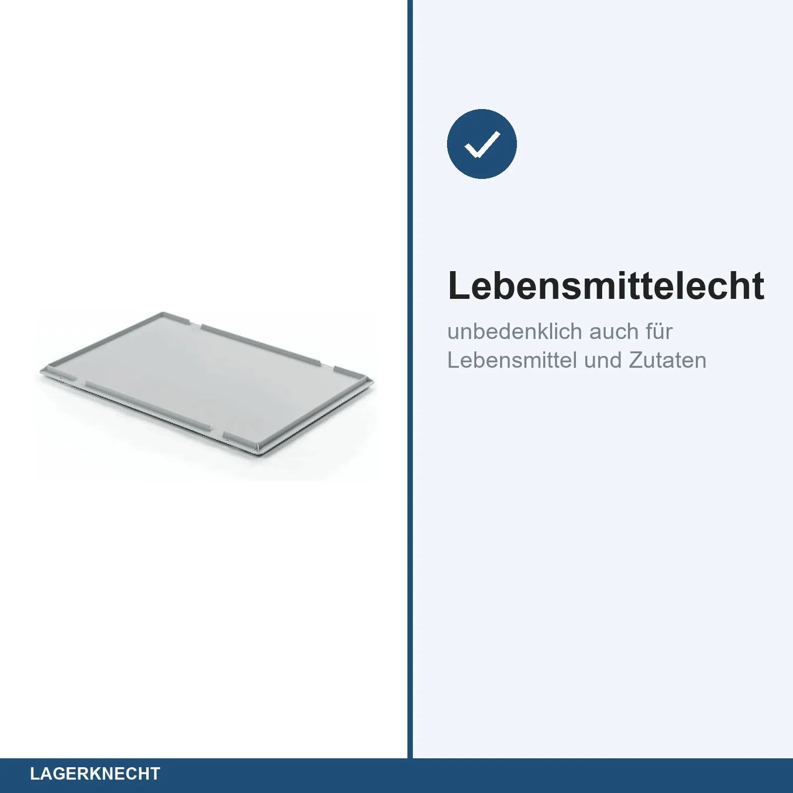 Auflagedeckel UNISTA - Grundmaß 600 x 400