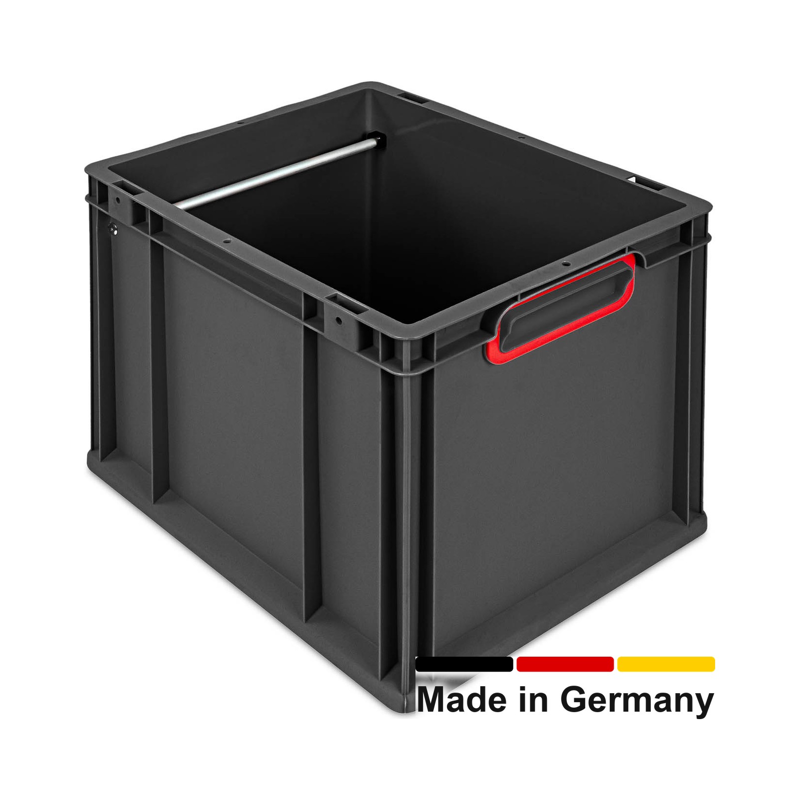 Hängeregisterbox 40x30x32 cm, NextGen Cycle, Griffe geschl., rot