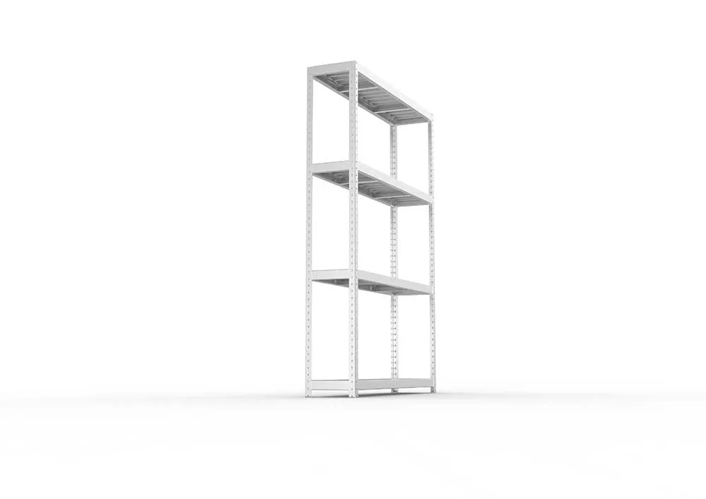 Schwerlastregal 247×170×60 cm – Stahlpaneele, verzinkt (Varianten)