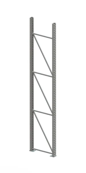 Palettenregal Ständer 100/20 S – 380×80 cm, verzinkt
