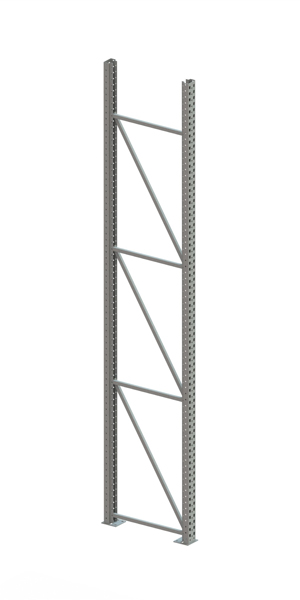 Palettenregal Ständer 100/20 S – 380×80 cm, verzinkt