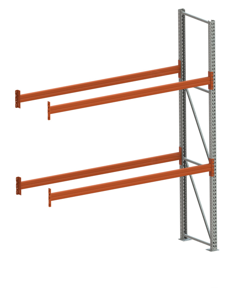 Palettenregal Extrastabil Anbauregal – 330×270×80 cm, 3 Ebenen