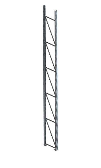 Palettenregal Ständer 85/20 S – 600×80 cm, verzinkt