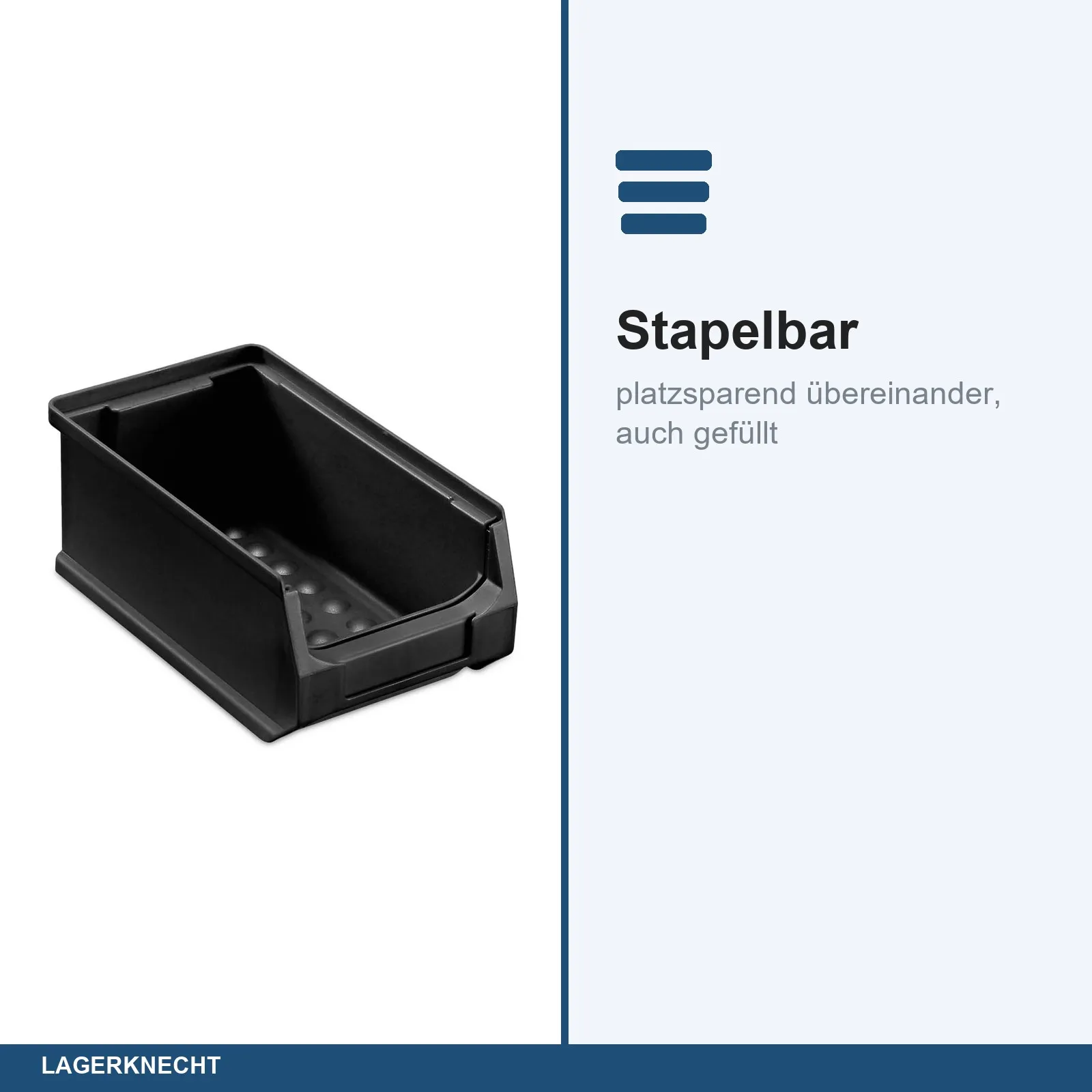 50x Sichtlagerbox 2.0 leitfähig