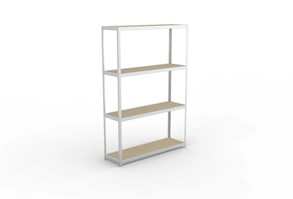 Schwerlastregal 297×200×60 cm – Spanplatten, verzinkt (Varianten)