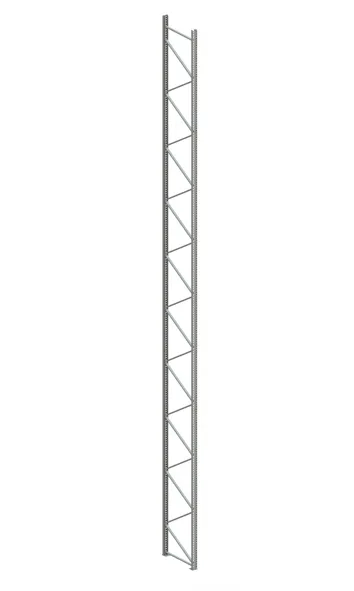 Palettenregal Ständer 120/20 S – 1200×110 cm, verzinkt