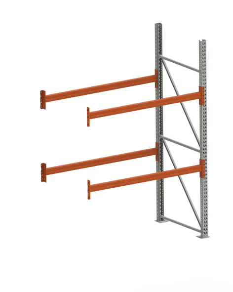 Palettenregal Stabil Anbauregal – 270×180×110 cm, 3 Ebenen