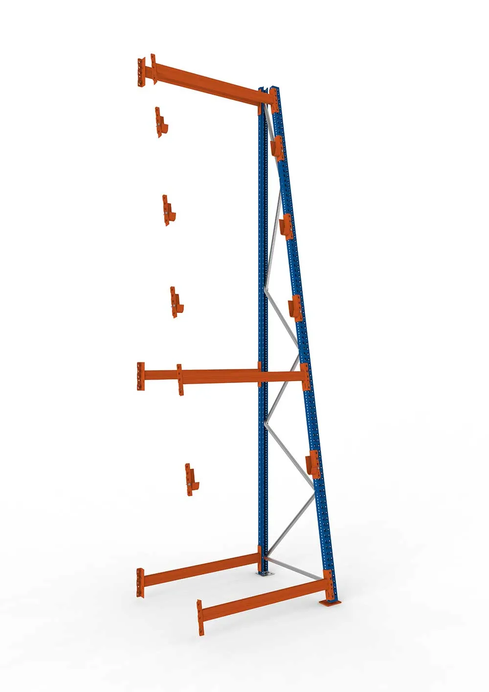Kellerregal Compact Zusatzboden 100×30 cm, verzinkt