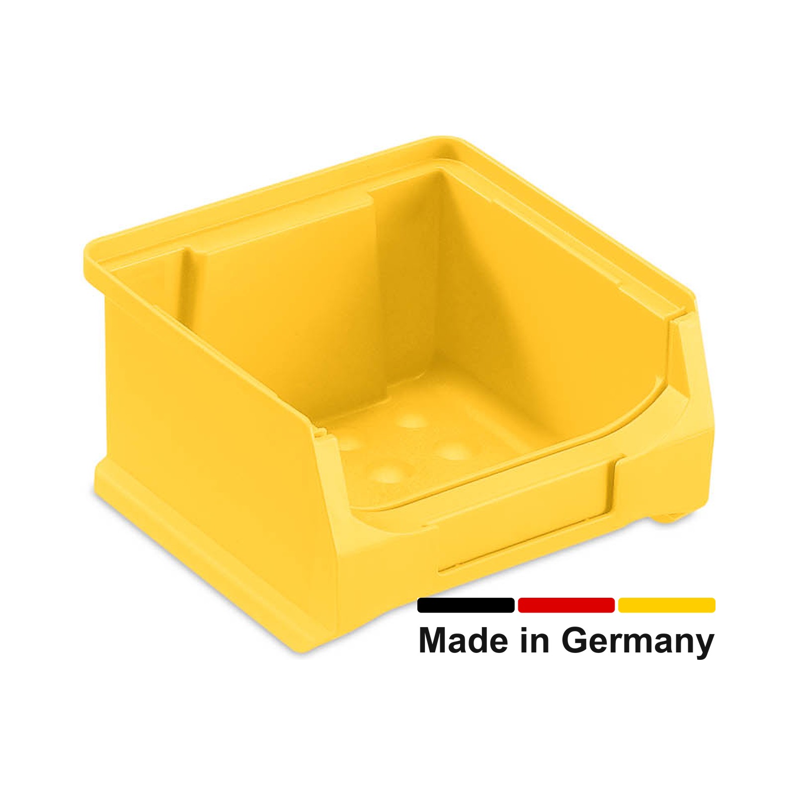 Sichtlagerbox 1.0, gelb, 10x10x6 cm