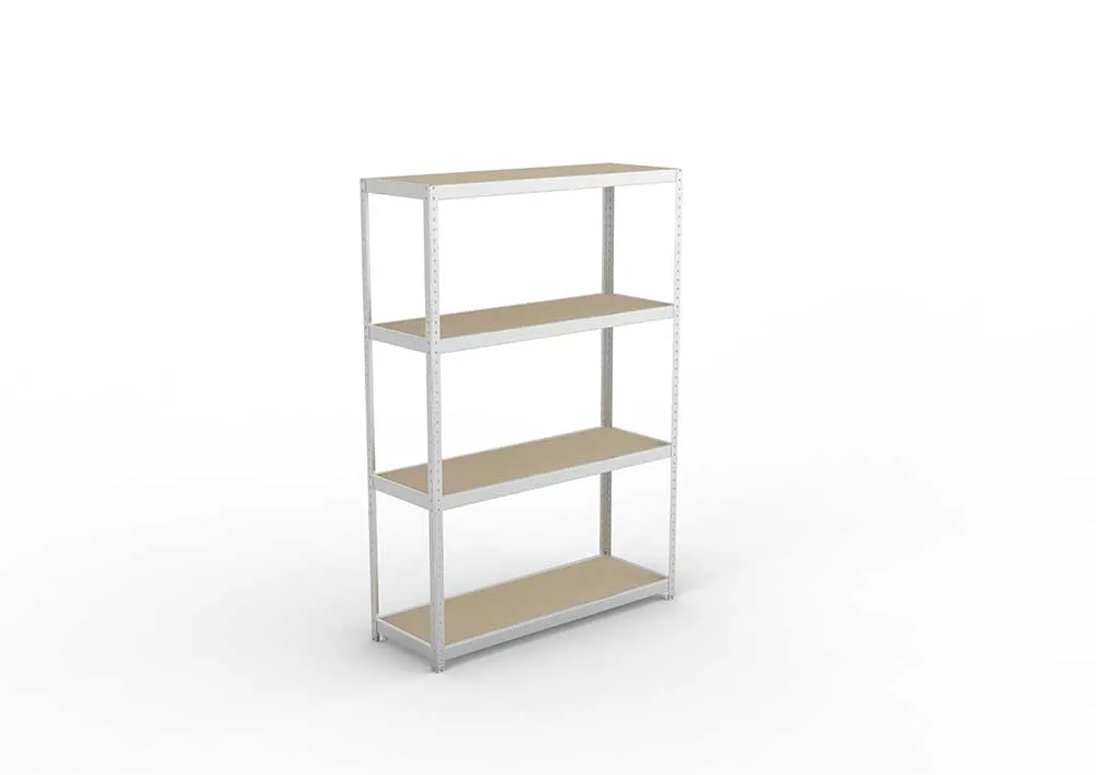 Schwerlastregal 247×170×60 cm – Spanplatten, verzinkt (Varianten)