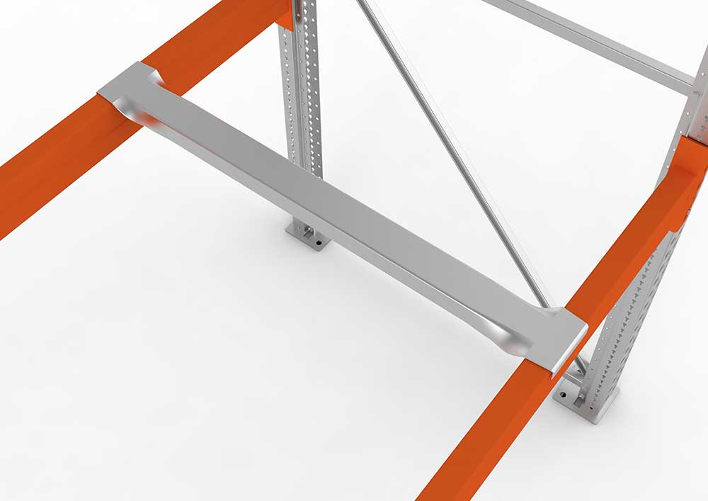 Palettenregal leichte Tiefenauflage 110 cm, verzinkt