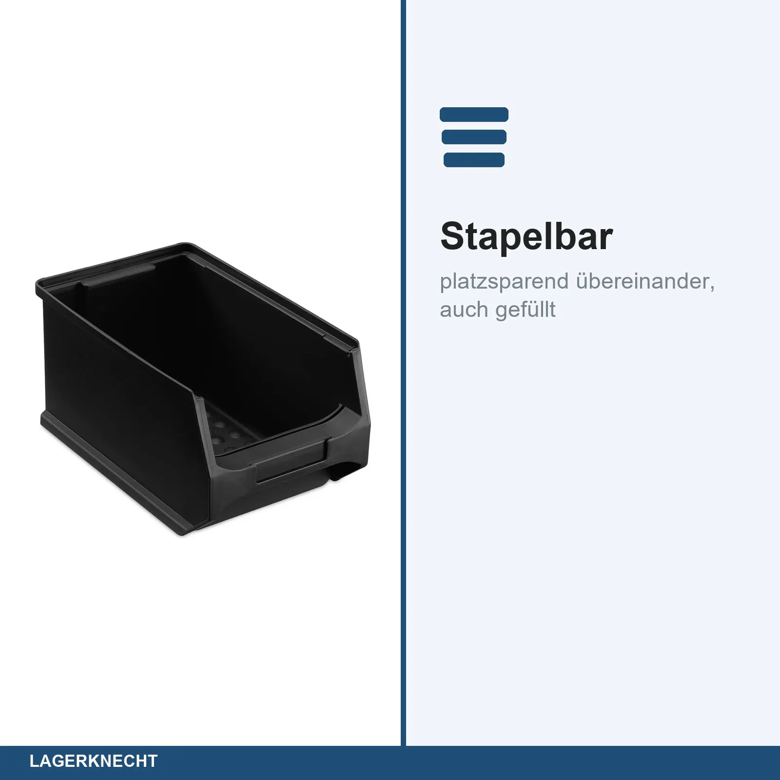 50x Sichtlagerbox 3.0 leitfähig