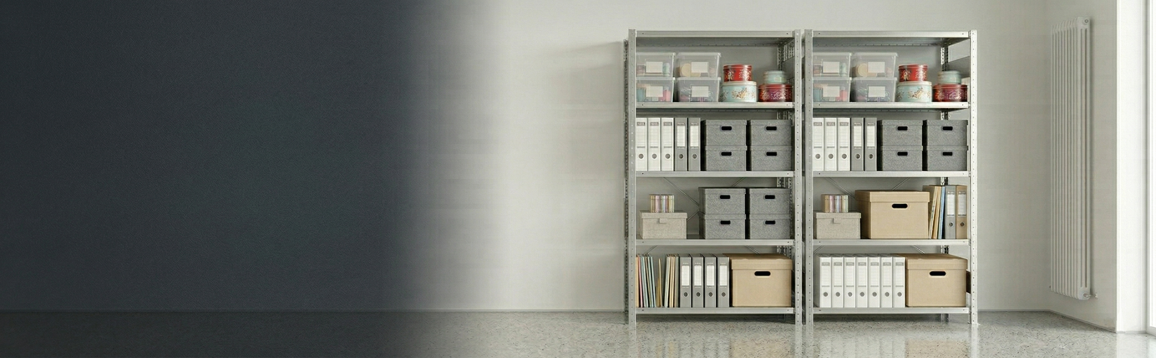 REGALWERK Fachbodenregal 2500x1285x400 Mm – 6 Böden, 250 Kg Traglast, Erweiterbar
