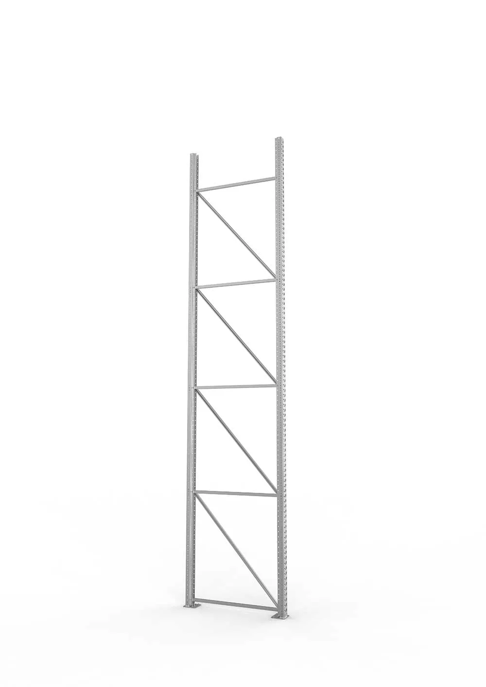 Palettenregal Ständer 85/20 S – 490×110 cm, verzinkt