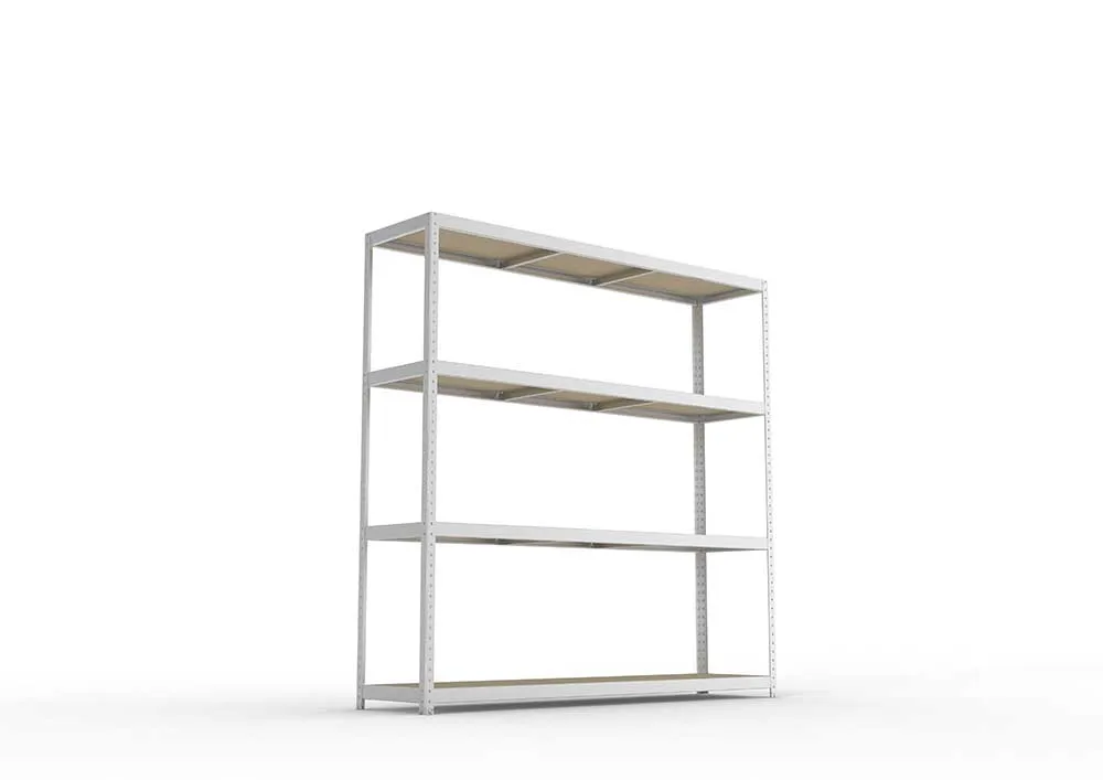 Schwerlastregal 247×250×60 cm – Spanplatten, verzinkt (Varianten)