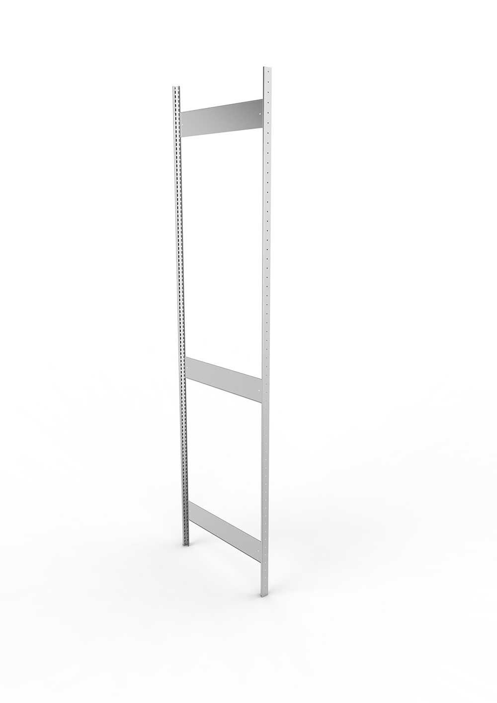 Metallregal Rahmen T2 N – 300×80 cm, verzinkt