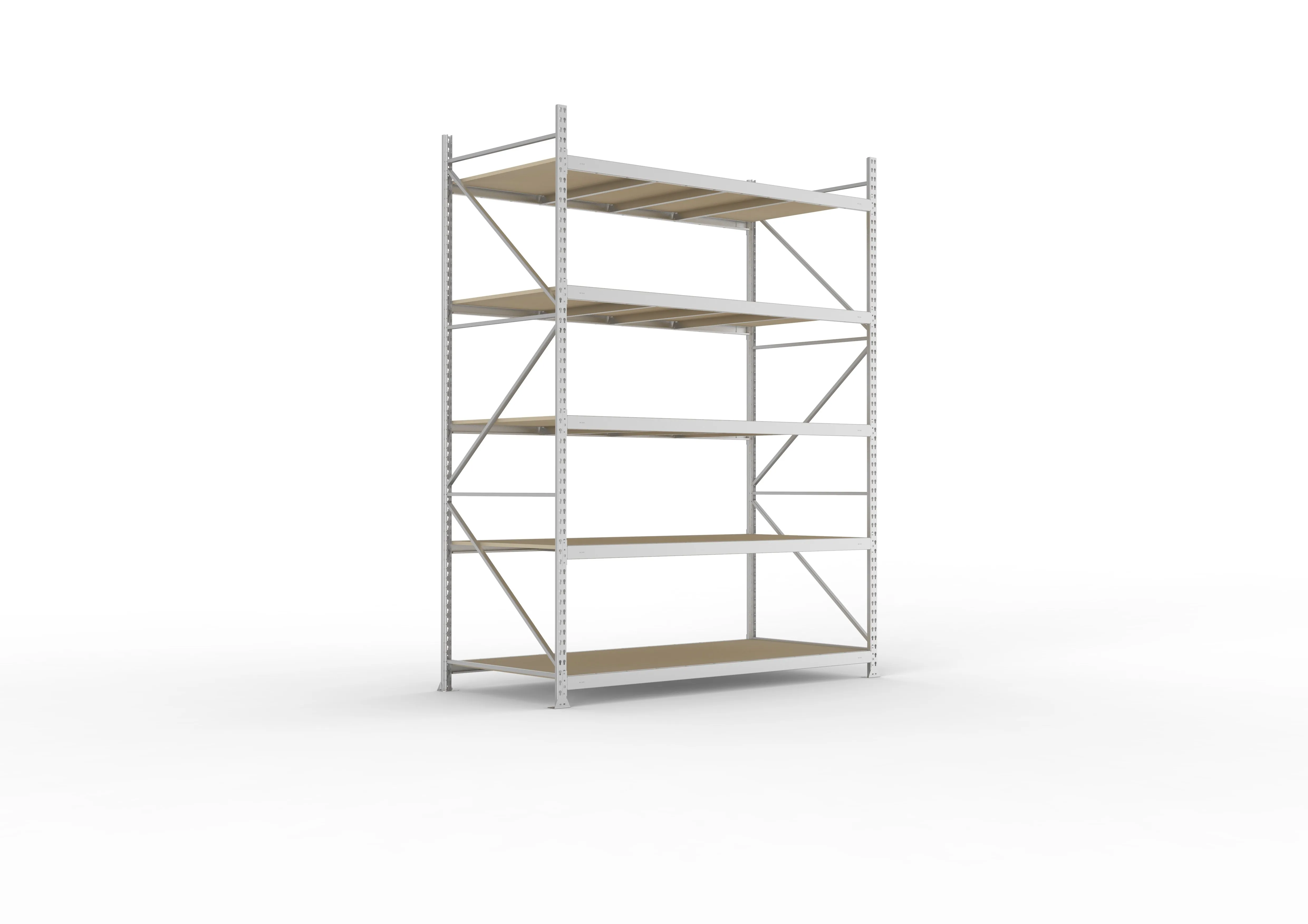 Palettenregal Ständer 85/20 S – 440×110 cm, verzinkt