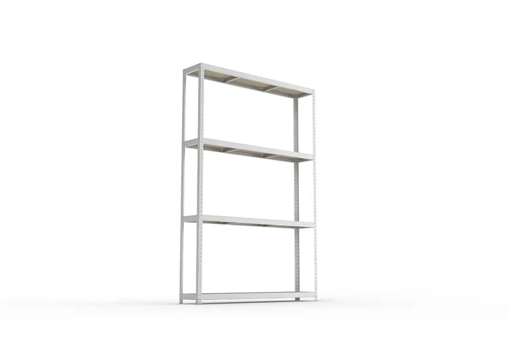 Schwerlastregal 297×200×40 cm – Spanplatten, verzinkt (Varianten)