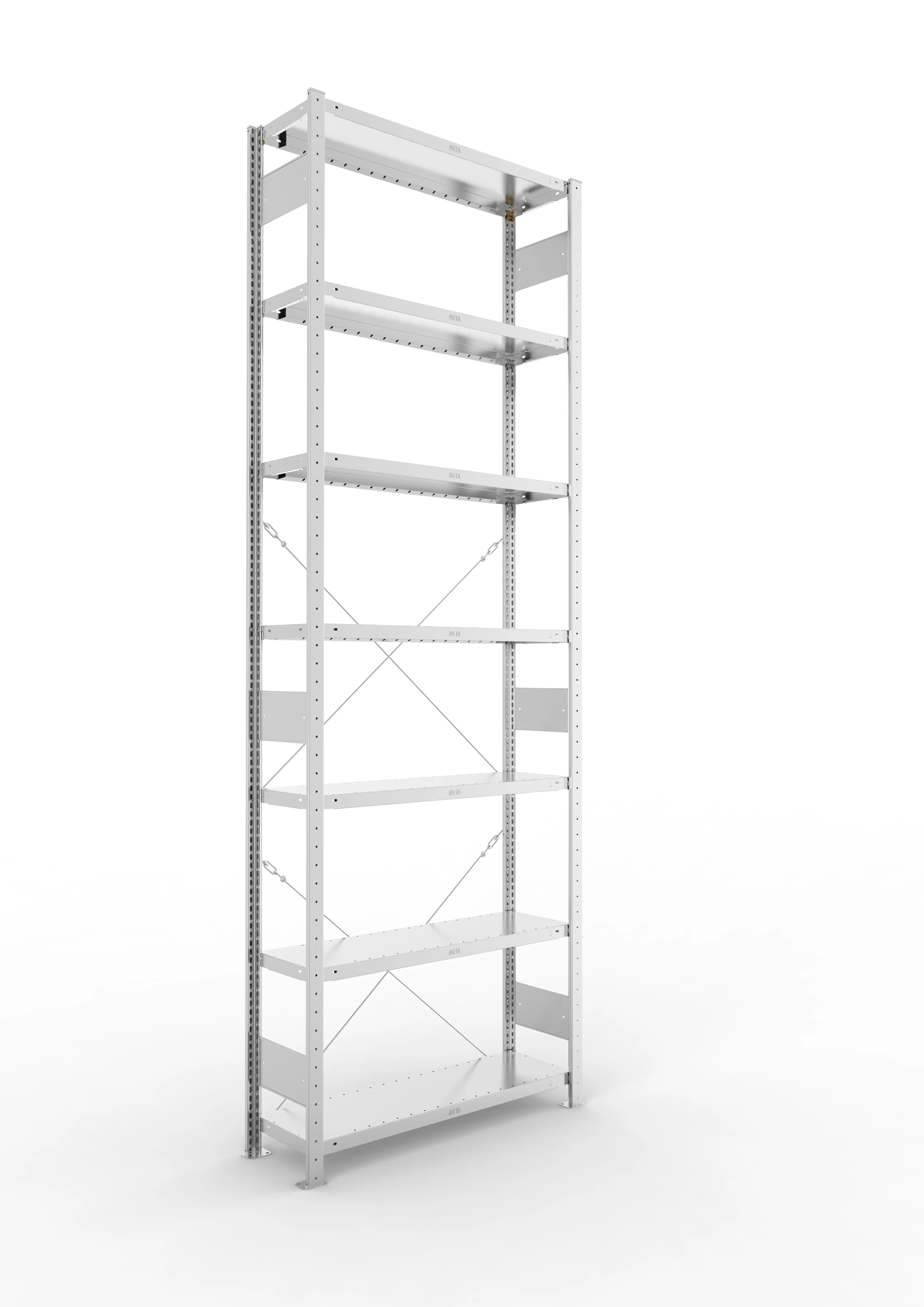 Palettenregal Spanplattenboden + Tiefenauflage 330×110 cm, 19 mm