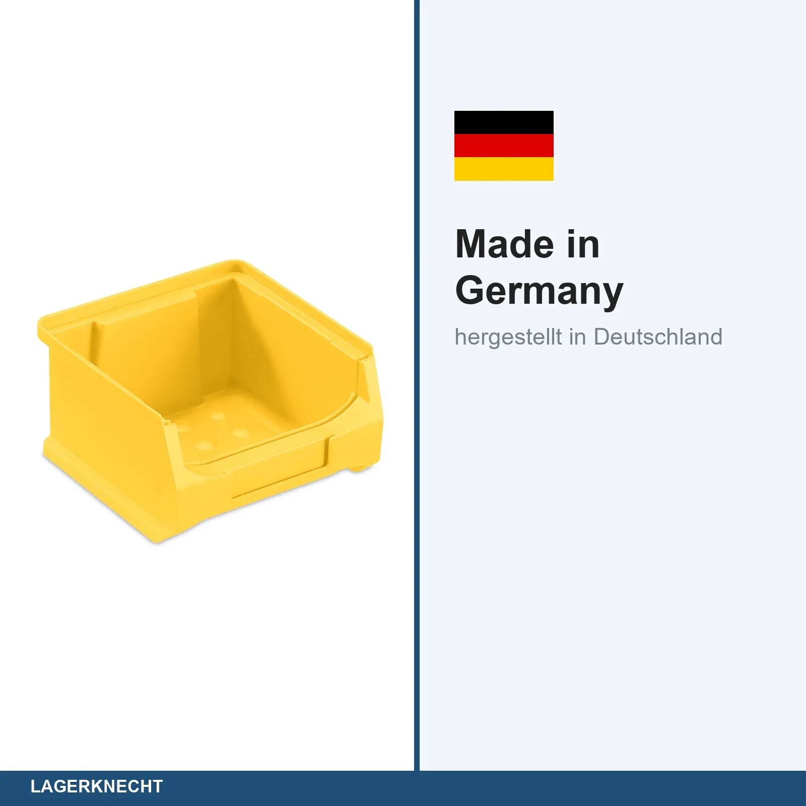 50x Sichtlagerbox 1.0 - gelb
