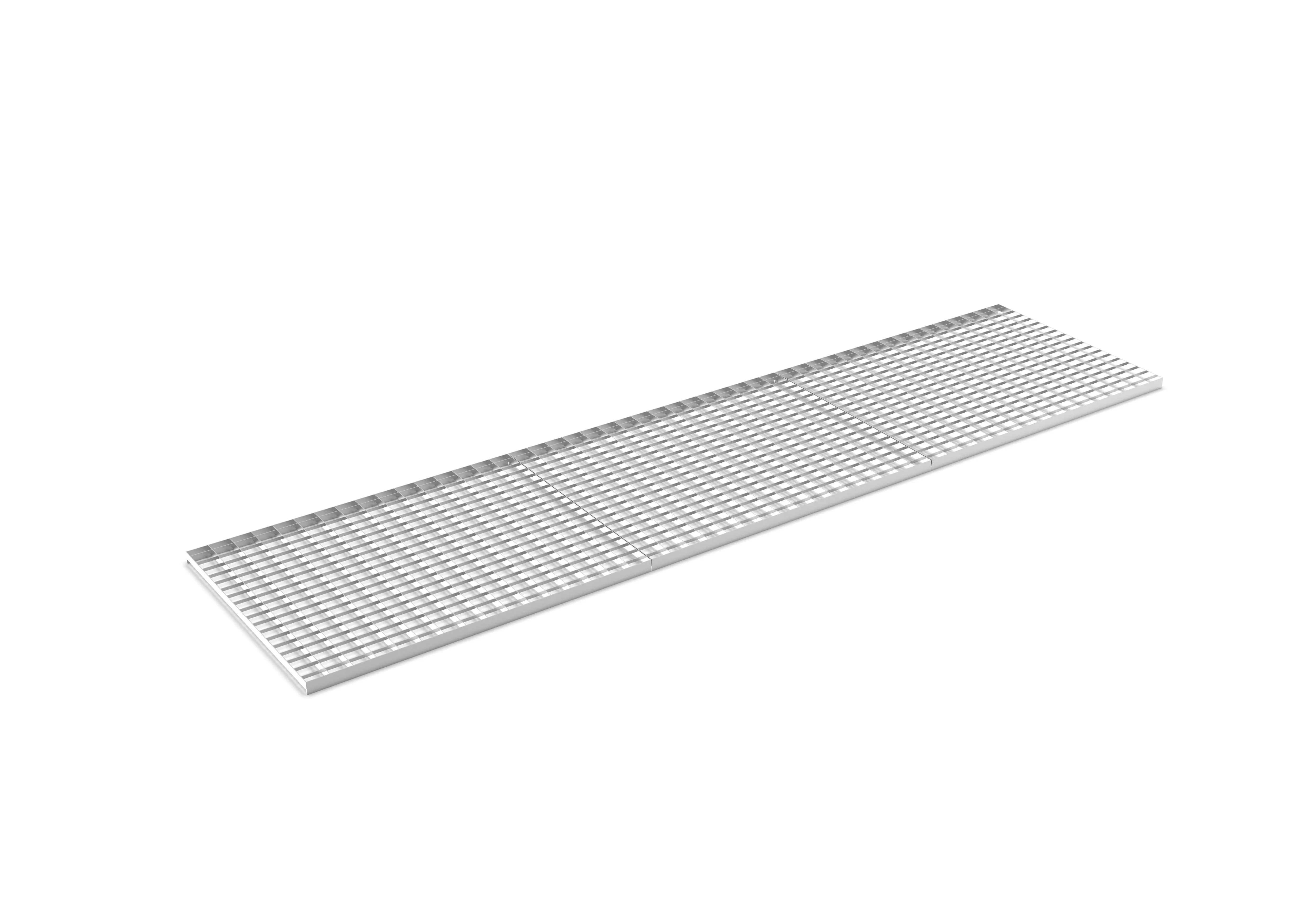 Palettenregal Gitterrost aufgelegt 330×80 cm TS25x1,7 – 500 kg