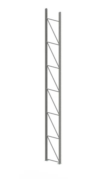 Palettenregal Ständer 100/20 S – 710×80 cm, verzinkt