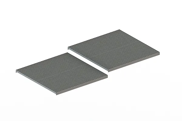 Palettenregal Gitterrost aufgelegt 220×110 cm TS40x2 – 850 kg