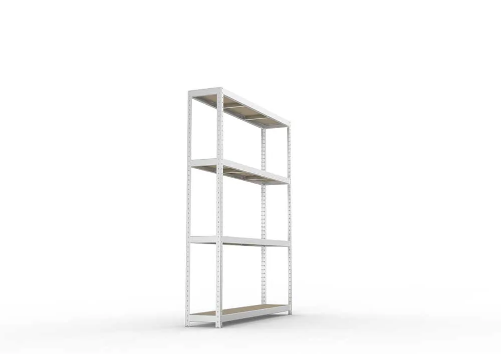 Schwerlastregal 247×200×40 cm – Spanplatten, verzinkt (Varianten)