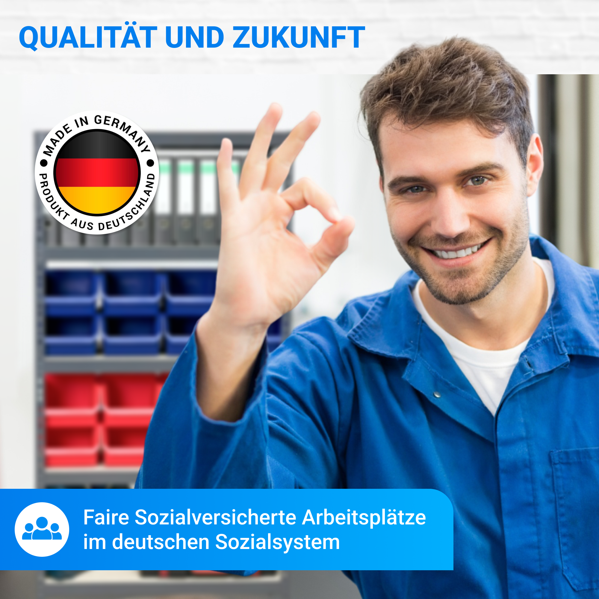 Steckregal 185x92x46cm, 5 Holzböden anthrazit RAL 7024, 265 Kg Tragkraft pro Boden, verpackt zu 32 Stück pro Europalette